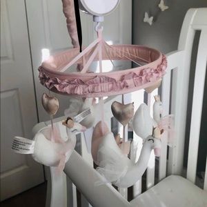 Grace Swan Musical Mobile ( Blush color)